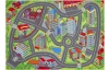 Detský koberec 140x200 cm, motív cesty v meste