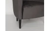 Kreslo Navara, tmavo šedá látka