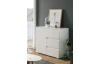 Komoda so zásuvkami Image 80 cm, biela